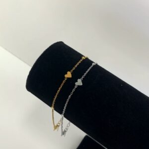 MA47214-MA47215 - armband drie hartjes