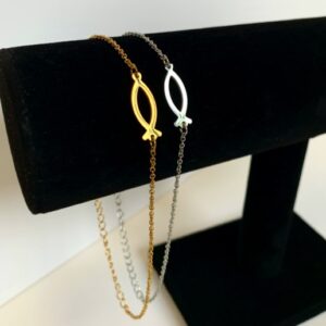 MA47705-MA47706 - Enkelbandje Ichtus Visje