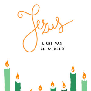 MA41313 - Kerstkaart Henrike 'Jezus Licht van de wereld'