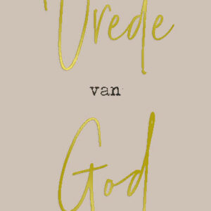 MA52104 - Boekenlegger 'De Vrede van God zij met jou'