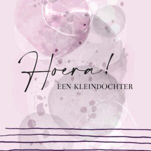 MA55010 - Wenskaart 'Een kleindochter'