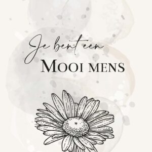 MA55012 - Wenskaart 'Mooi mens'