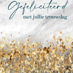 MA55030 - Wenskaart 'Gefeliciteerd met jullie trouwdag'