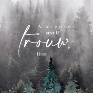 MA55034 - Wenskaart 'Al heel mijn leven'