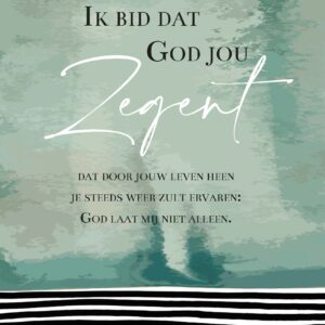 MA55039 - Wenskaart 'Ik bid dat God jou zegent'