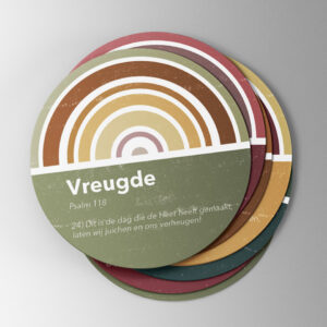 MA20310 - Set vilten onderzetters 'Trouw'