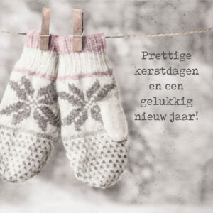 MA41205 - Minikerstkaart 'Wanten'