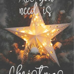 MA41507 - Minikaartje Kerst 'All you need is Christmas'