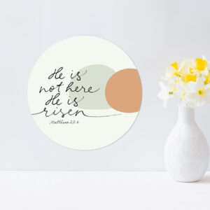 MA39909 Paascirkel 'He is risen'