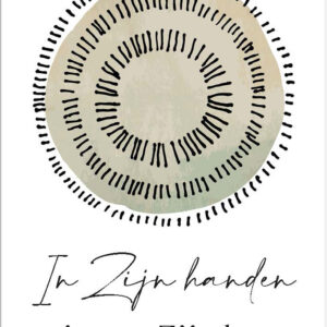 MA55214 Minikaartje 'In Zijn handen'