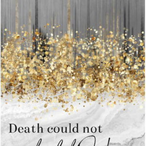 MA55217 Minikaartje 'Death could not hold Him'