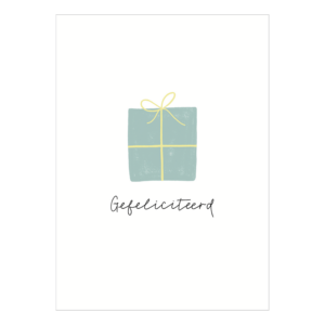 MA58013 KRT gefeliciteerd cadeau groen TP@2x
