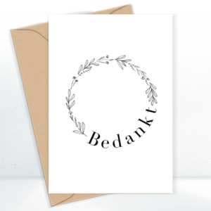 Bedankt